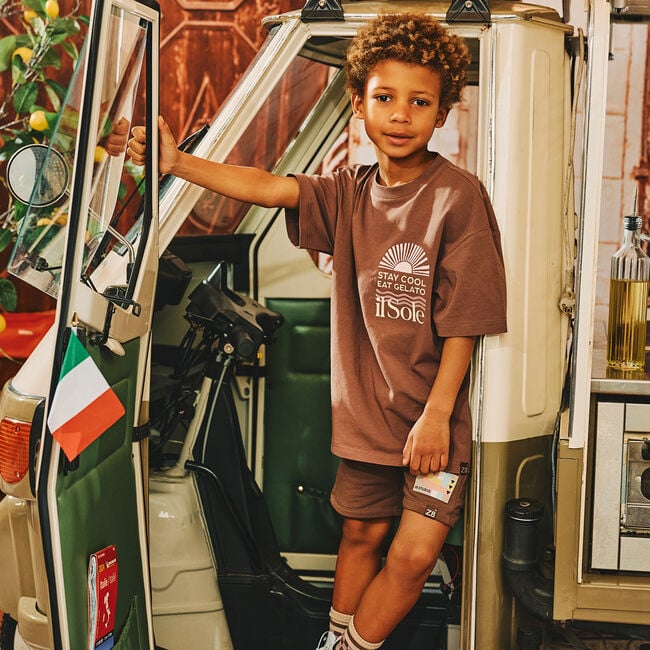 Braune Z8 T-shirt DARIO - large