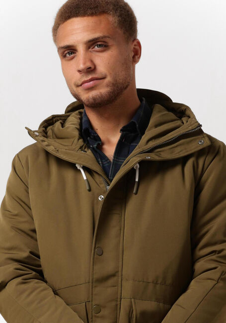 Olive SELECTED HOMME Parkas SLHRODNEY PARKA W - large