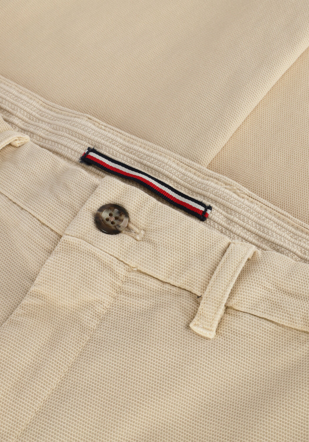 Beige TOMMY HILFIGER Chino CHINO BLEECKER STRUCTURE GMD - large