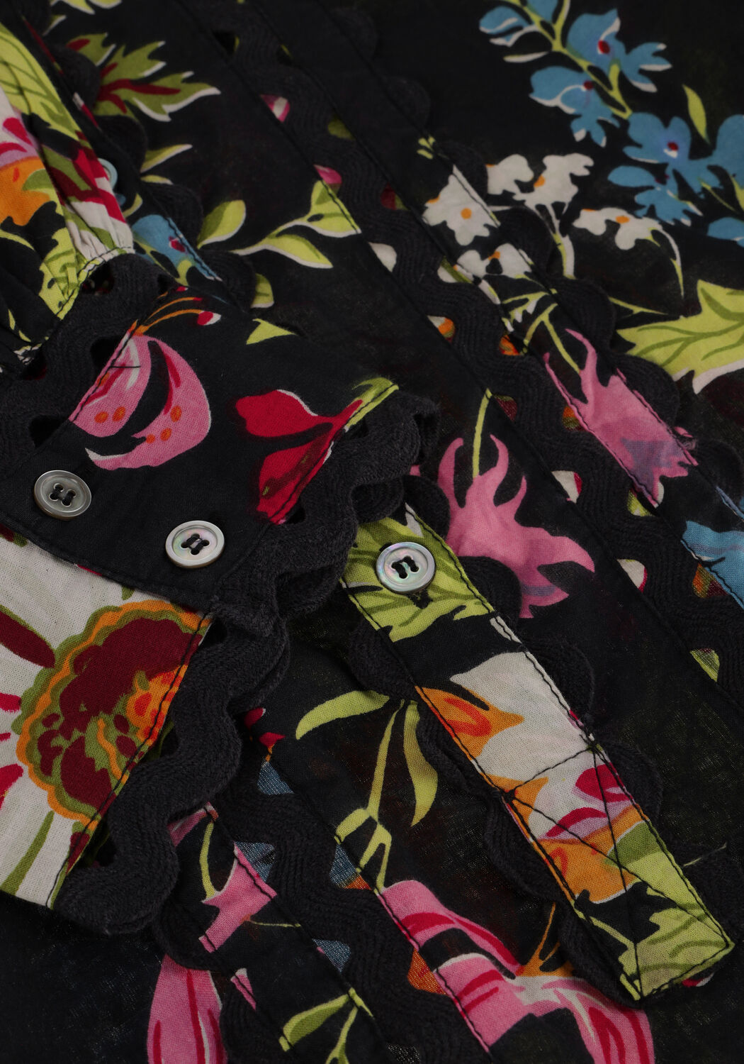 Mehrfarbige/Bunte ANTIK BATIK Blusen LISA BLOUSE - large