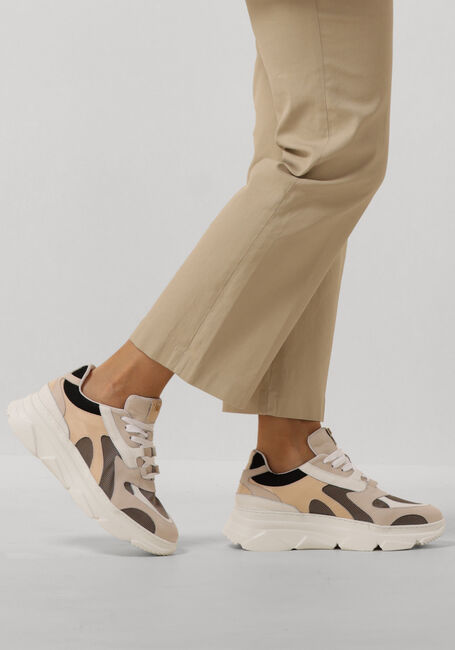 Beige RED-RAG Sneaker Low 76994 - large