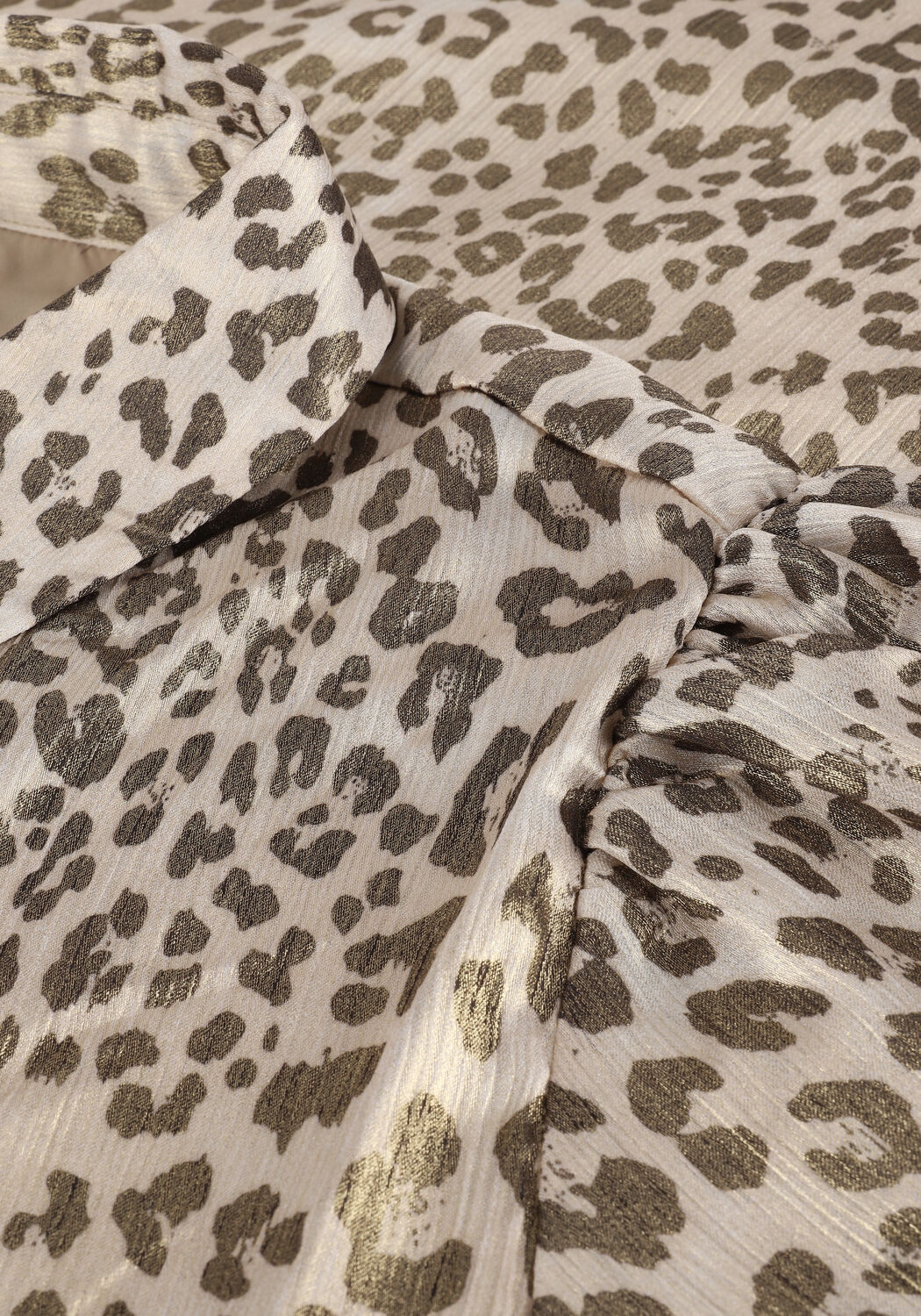 Beige Y.A.S. Minikleid YASLEONA 7/8 SHIRT DRESS - large