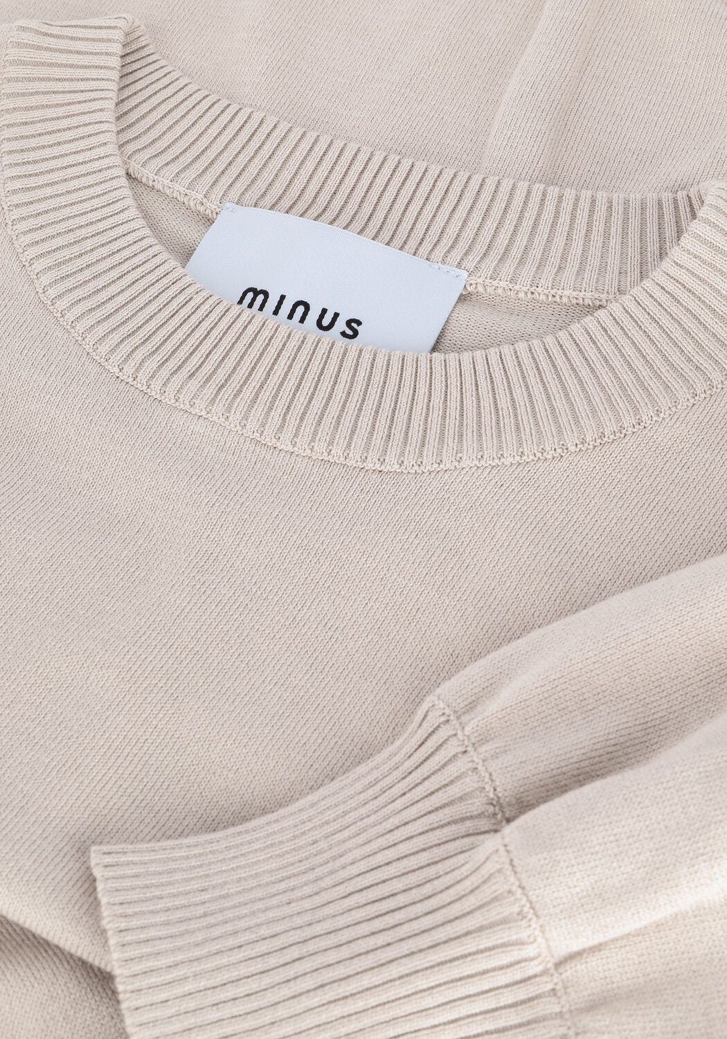 Sand MINUS Top MERSIN KNIT TEE - large