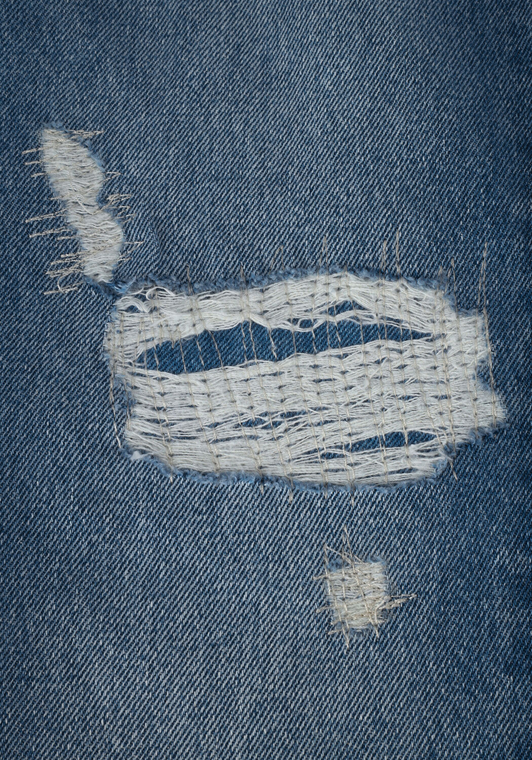 Blaue TOMMY HILFIGER Straight leg jeans NEW CLASSIC STRAIGHT HW A BABE - large