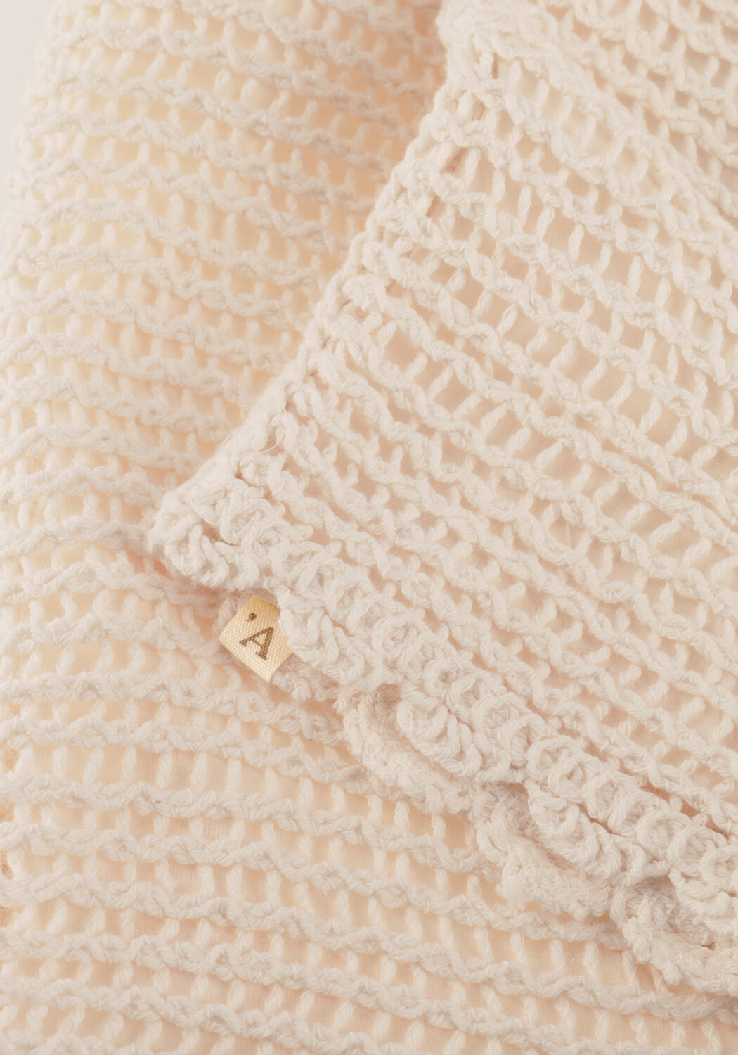 Creme LIL' ATELIER Kurze Hose NMFFLORA KNIT SHORTS LIL - large