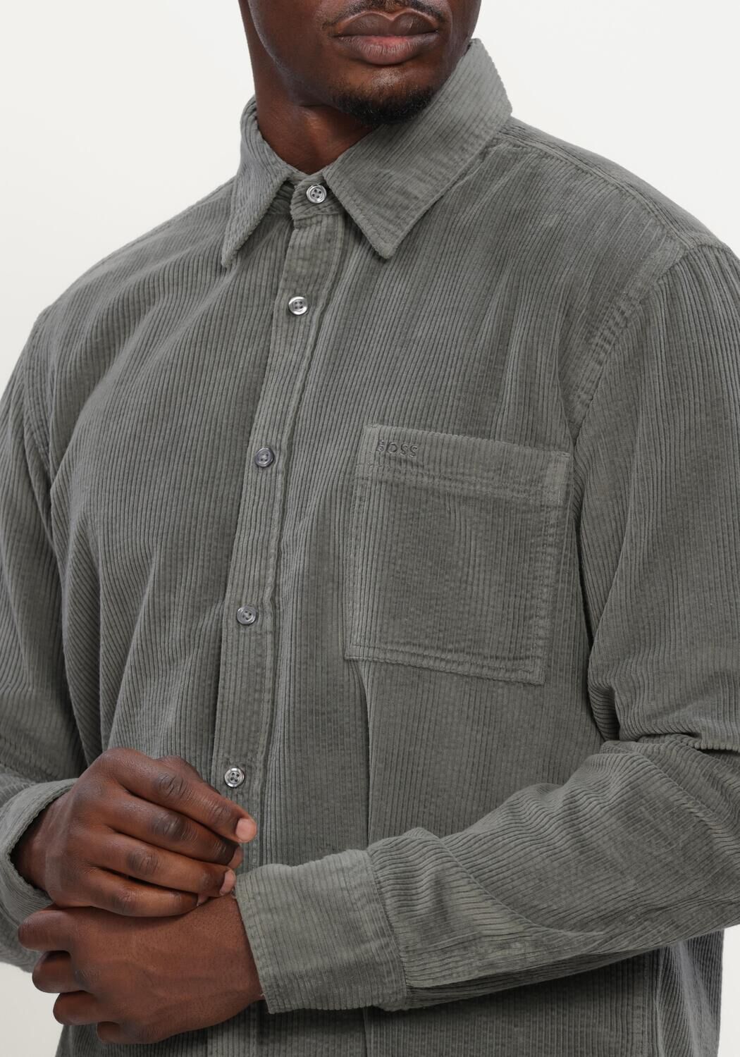 Gr&uuml;ne BOSS ORANGE Casual-Oberhemd RELEGANT - large