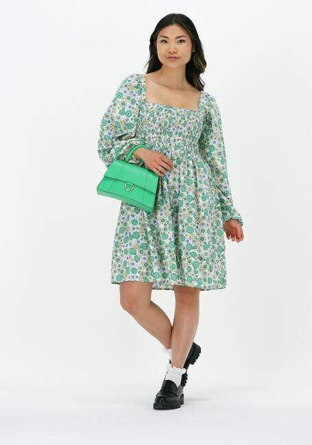Grüne ENVII Minikleid ENLORI LS DRESS AOP 6731 - large
