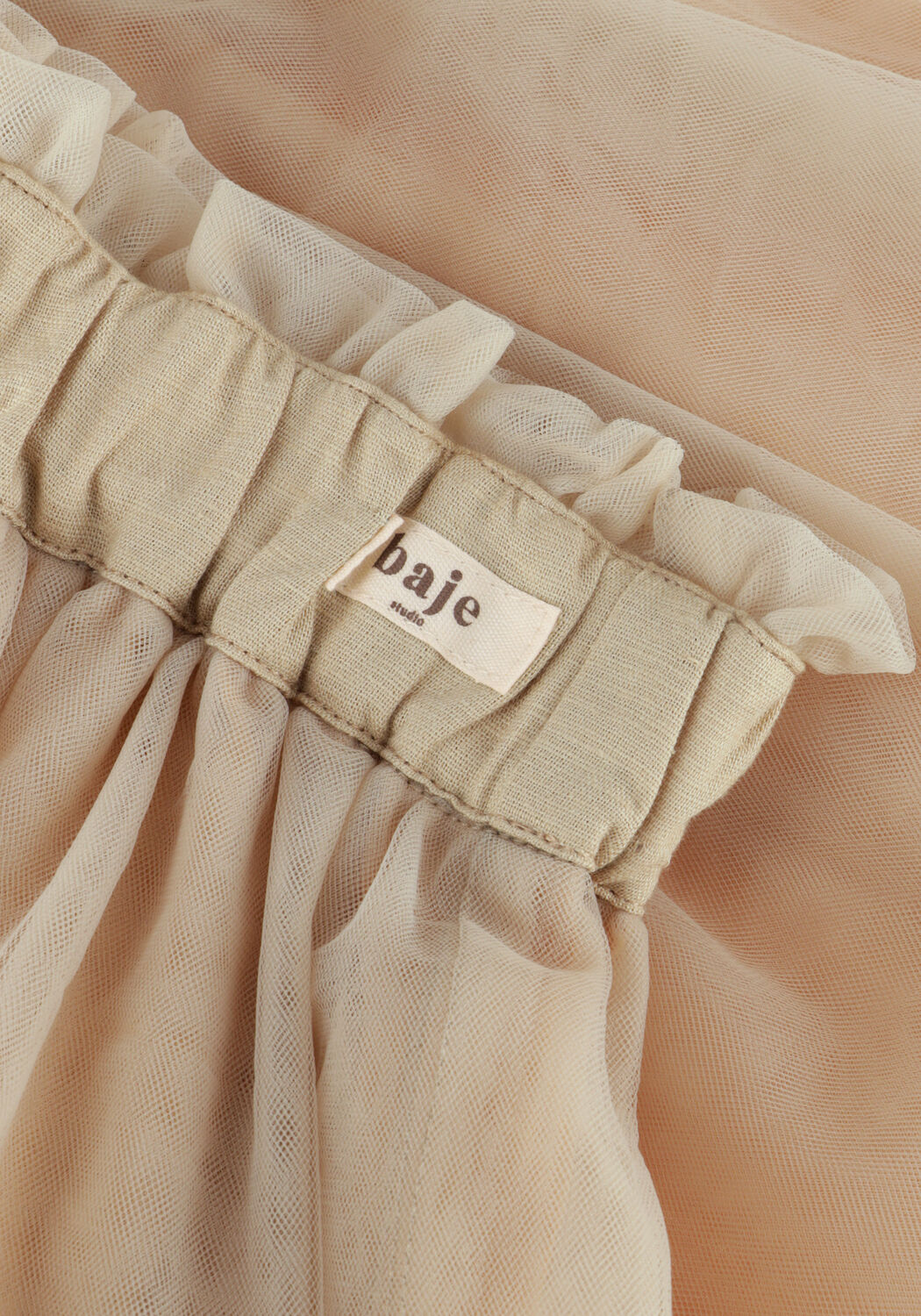 Beige BAJE STUDIO Minirock GILLY - large