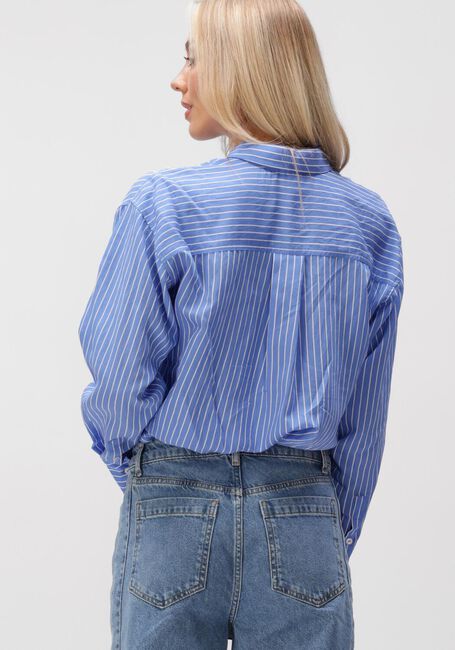 Blaue BY-BAR Blusen LISE STRIPE BLOUSE - large