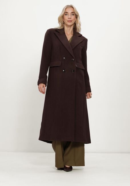 Braune Y.A.S. M&auml;ntel YASROYLA LS LONG COAT - large
