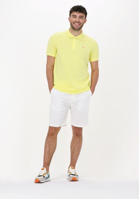 Nicht-gerade weiss SCOTCH & SODA Kurze Hose FAVE LINEN-BLEND BEACH SHORT - large