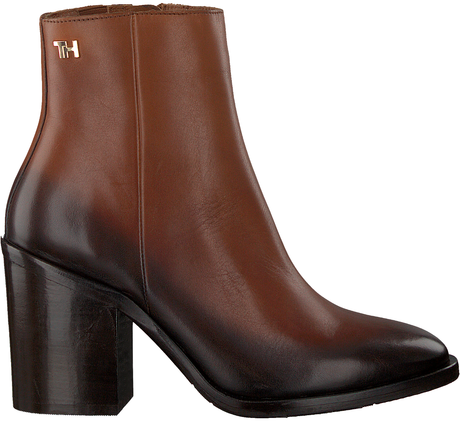 Tommy hilfiger stiefeletten braun clearance
