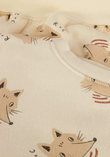 Beige RYLEE + CRU Sweatshirt RELAXED SWEATSHIRT COYOTE - large