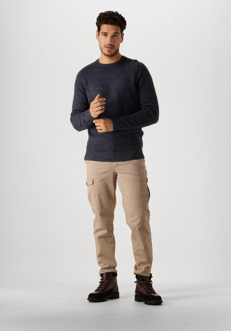 Blaue PROFUOMO Pullover PULLOVER CREW NECK - large