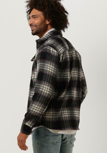 Dunkelblau SELECTED HOMME Overshirt LOOSEPABLO LS CHECK - large