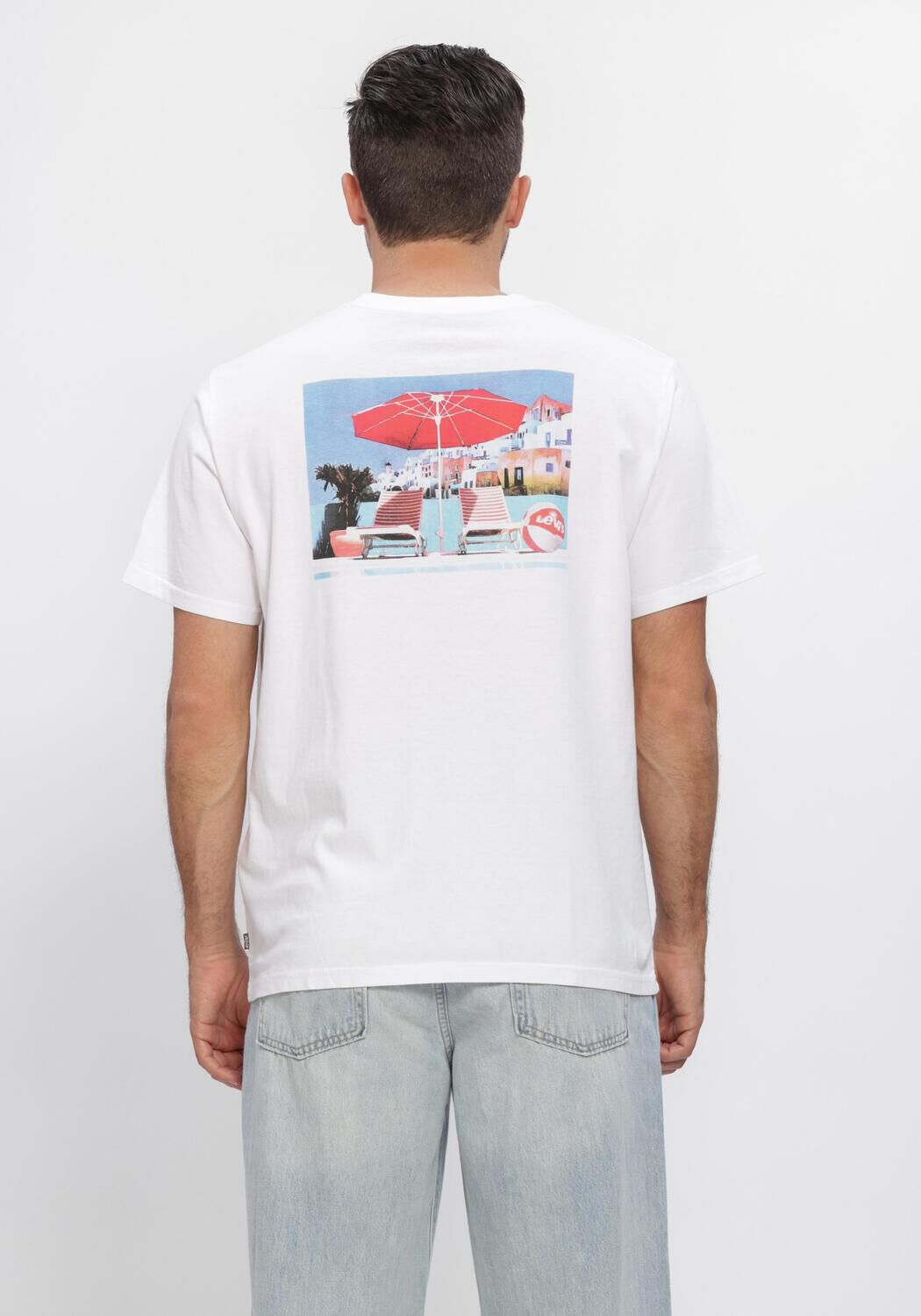 Wei&szlig;e LEVI'S T-shirt SS RELAXED FIT TEE - large