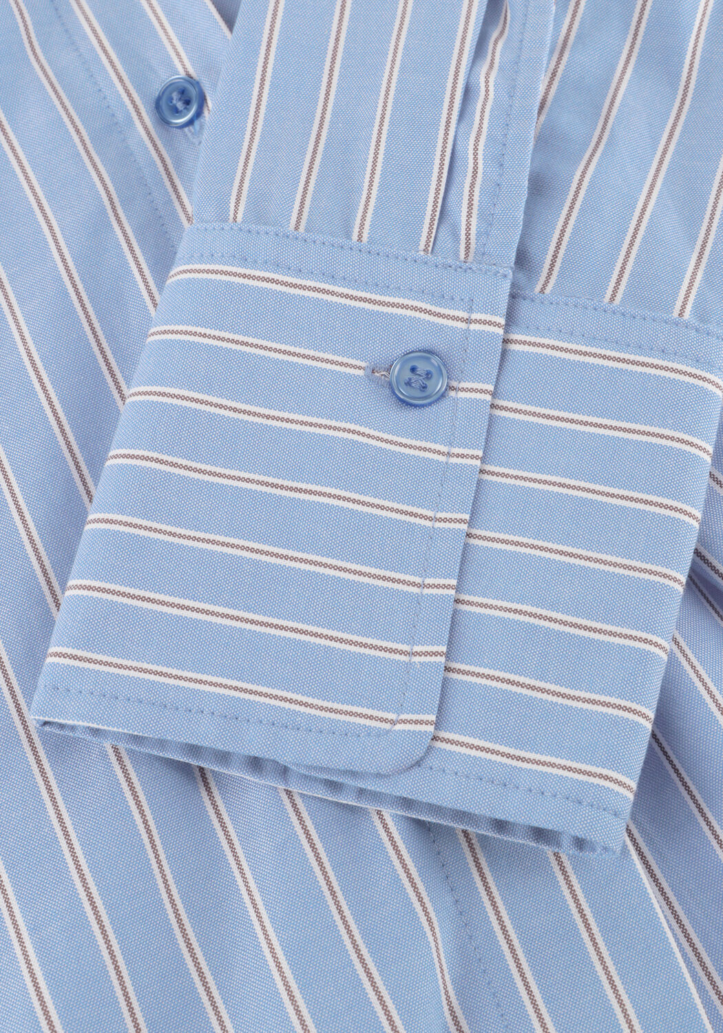 Blaue WITHBLACK Kleider WBLMESA STRIPED LS MIDI DRESS - large