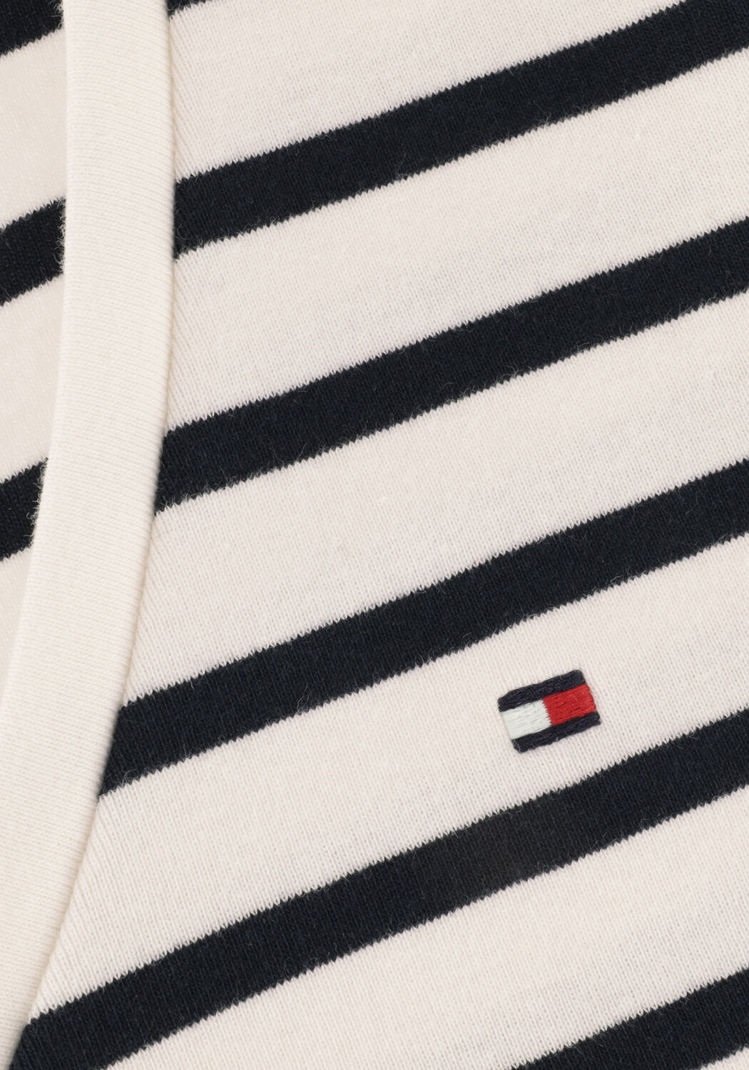 Blaue TOMMY HILFIGER T-shirt SLIM CODY RIB V-NECK SS - large