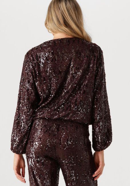 Braune CO'COUTURE Jack SOPHIECC SEQUIN BALLOON JACKET - large