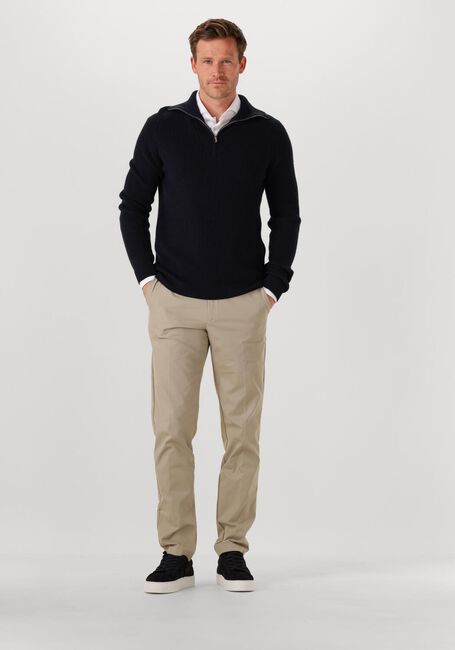 Dunkelblau PROFUOMO Pullover PULLOVER HALF ZIP - large