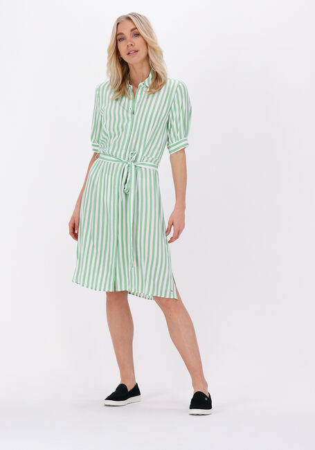 Grüne TOMMY HILFIGER Midikleid VISCOSE KNEE SHIRT DRESSV - large