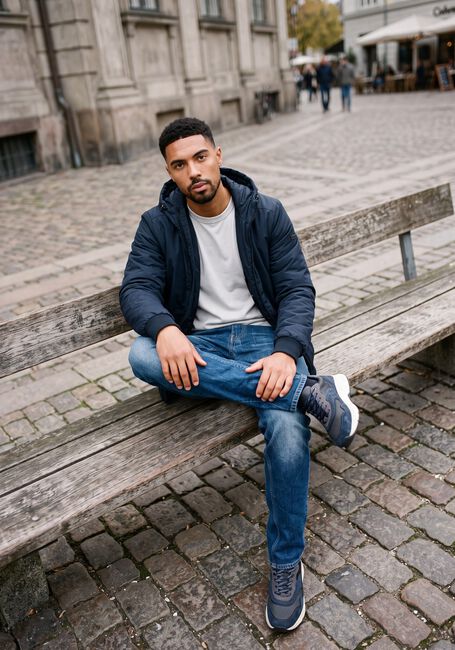 Beige CALVIN KLEIN T-shirt SS CLSC SUEDED JERSEY BADGE TEE - large