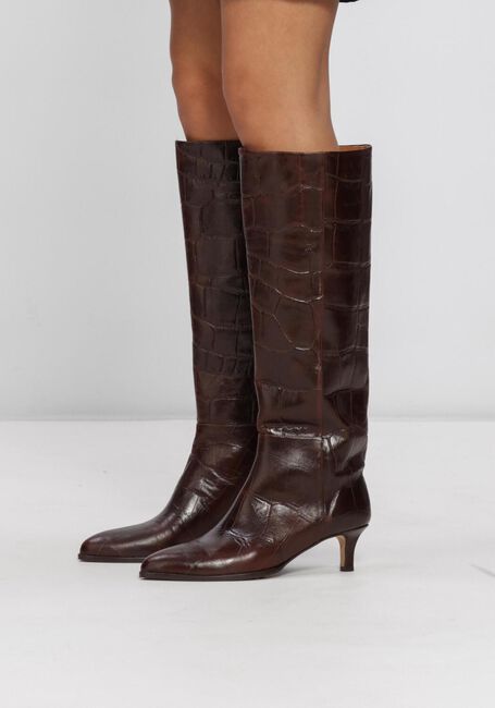 Braune TORAL Hohe Stiefel SIMONE - large