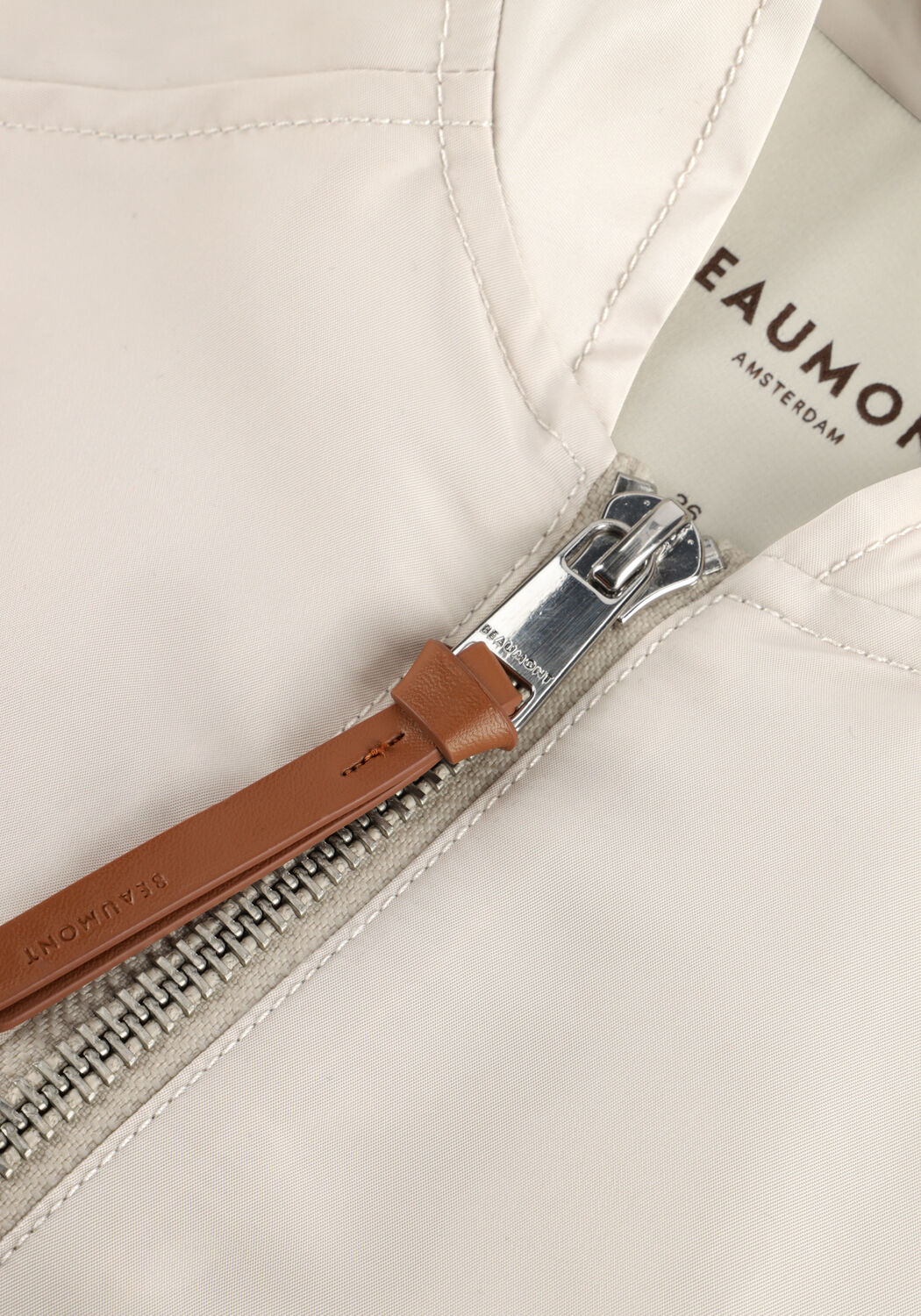 Beige BEAUMONT Jack DANIQUE BOMBER - large