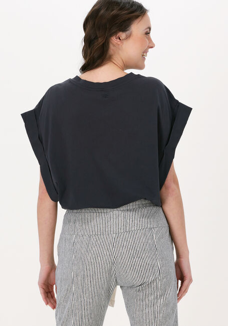 Dunkelgrau 10DAYS Top WIDE TEE EYELET - large