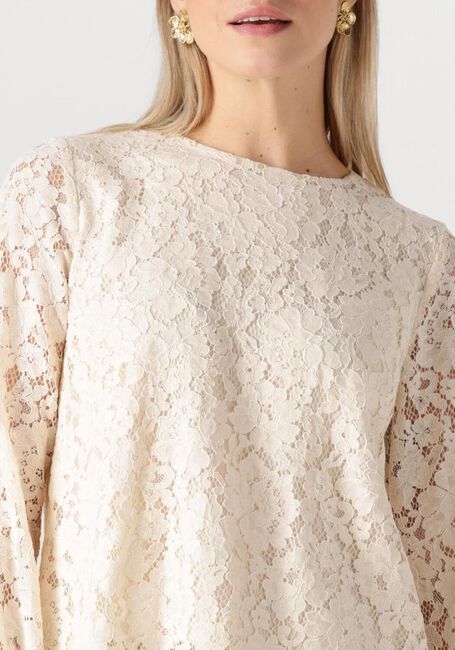 Ecru Y.A.S. Top YASPERLA LS LACE TOP S. NOOS - large