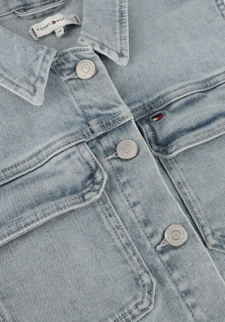 Hellblau TOMMY HILFIGER Gilet DENIM BLEACHED HEMP VEST SLVSS - large