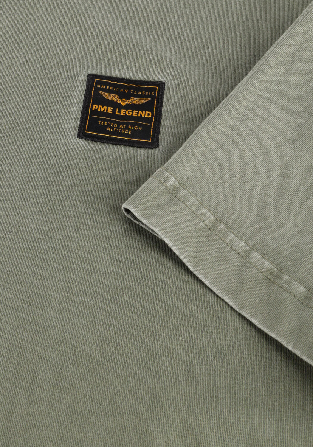 Gr&uuml;ne PME LEGEND T-shirt ACID WASH + GARMENT DYE - large