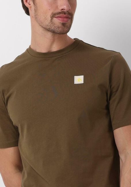 Grüne SCOTCH & SODA T-shirt ESSENTIAL LOGO BADGE T-SHIRT - large