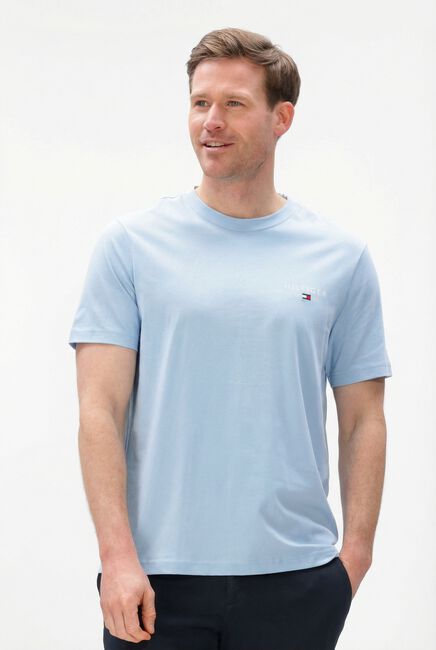 Hellblau TOMMY HILFIGER T-shirt BRAND LOVE SMALL HILFIGER TEE - large
