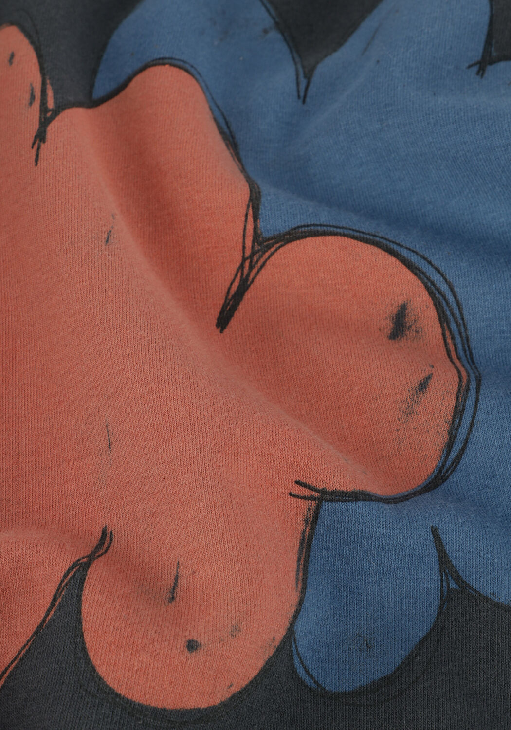 Graue L&Ouml;TIEKIDS Sweatshirt W24-87-32 - large