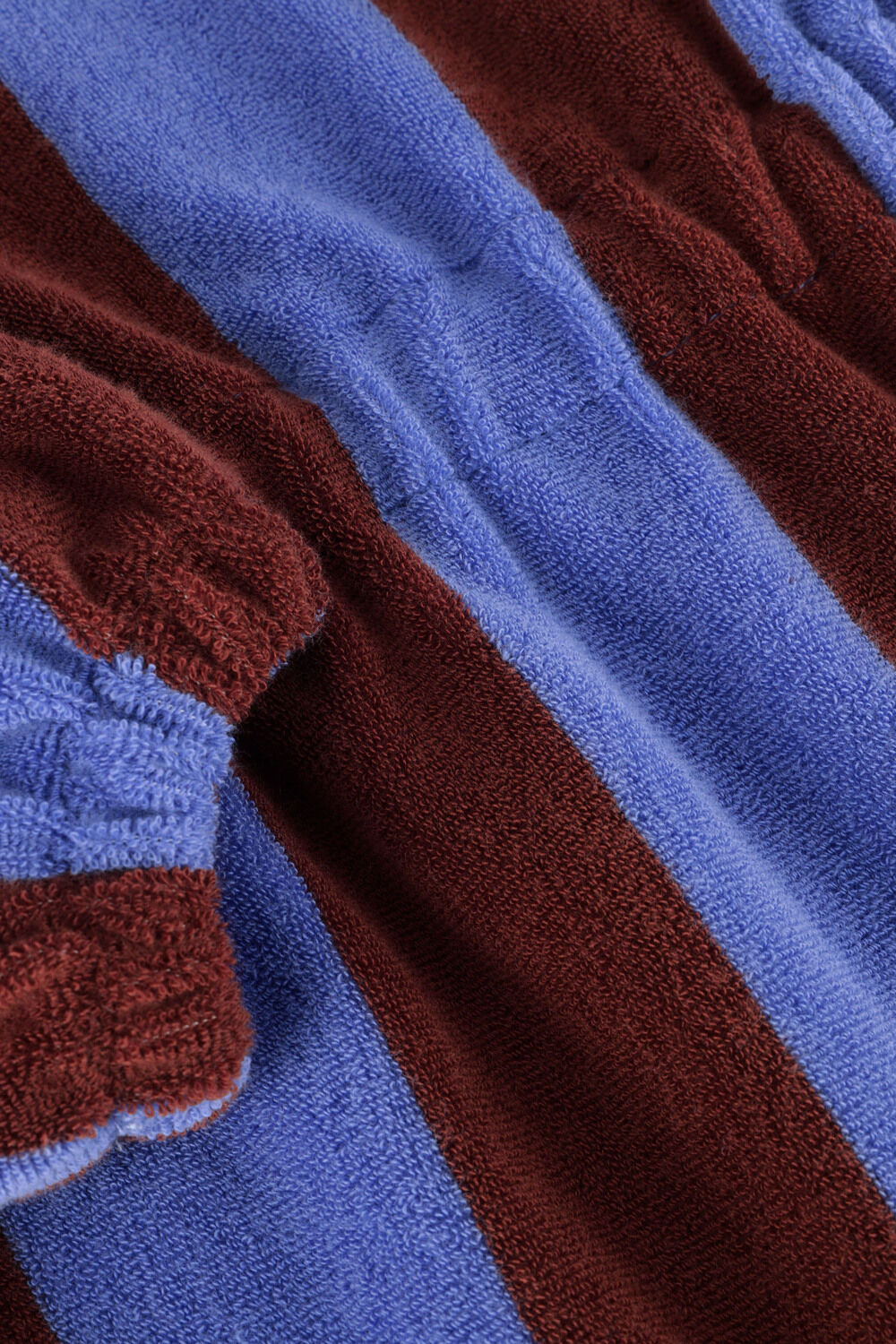 Braune Sproet & Sprout Minikleid DRESS TERRY STRIPES - large