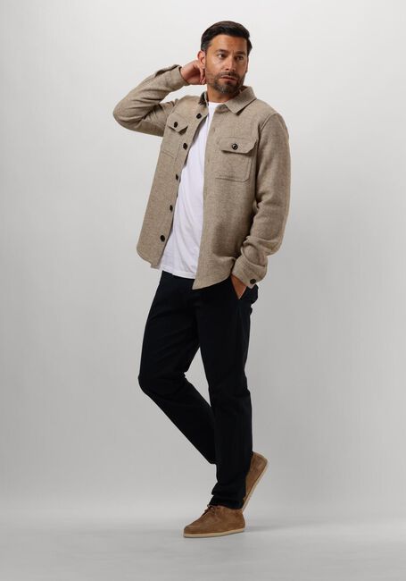 Beige PROFUOMO Overshirt OVERSHIRT TEXTURE - large