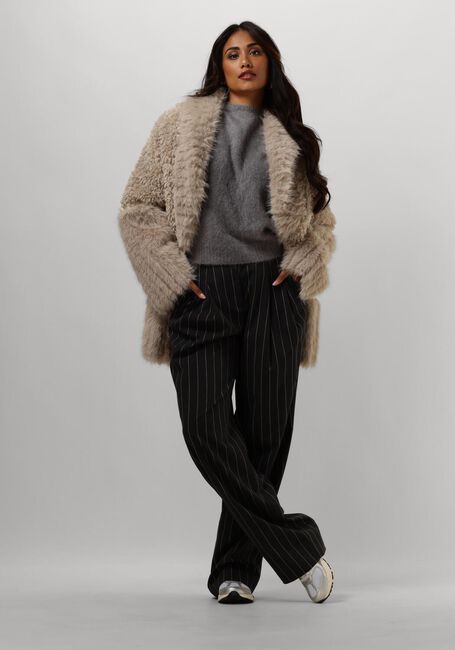 Ecru BEAUMONT Fake-Fur-Jack KAIA - large