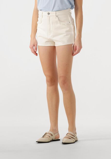 Nicht-gerade weiss ABRAND JEANS Kurze Hosen HIGH RELAXED SHORT KEKE - large