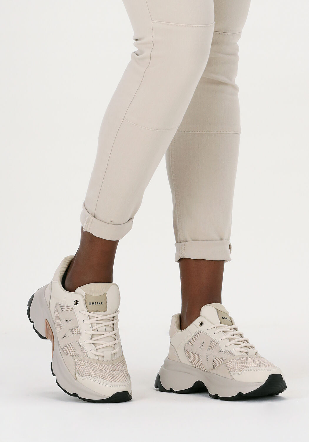 Beige NUBIKK Sneaker Low ROSS TREK L - large