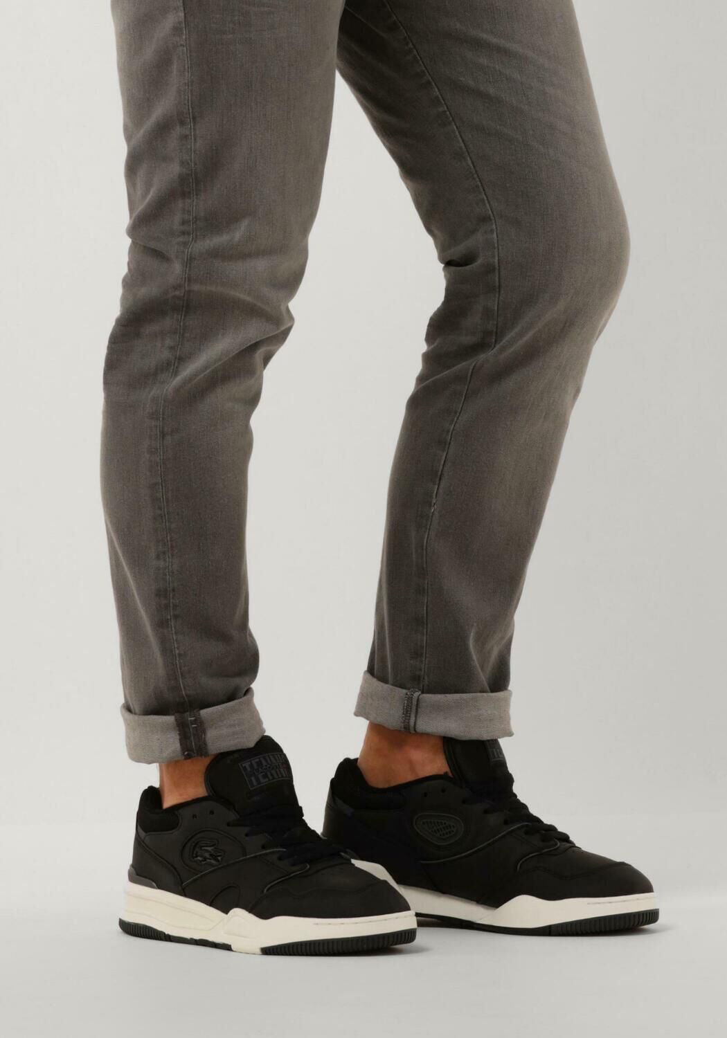 Schwarze LACOSTE Sneaker Low LINESHOT - large