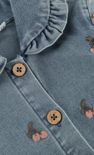 Hellblau LIL' ATELIER Blusen NBFDEVA LOOSE DNM EMB JACKET 2024-ES LIL - large