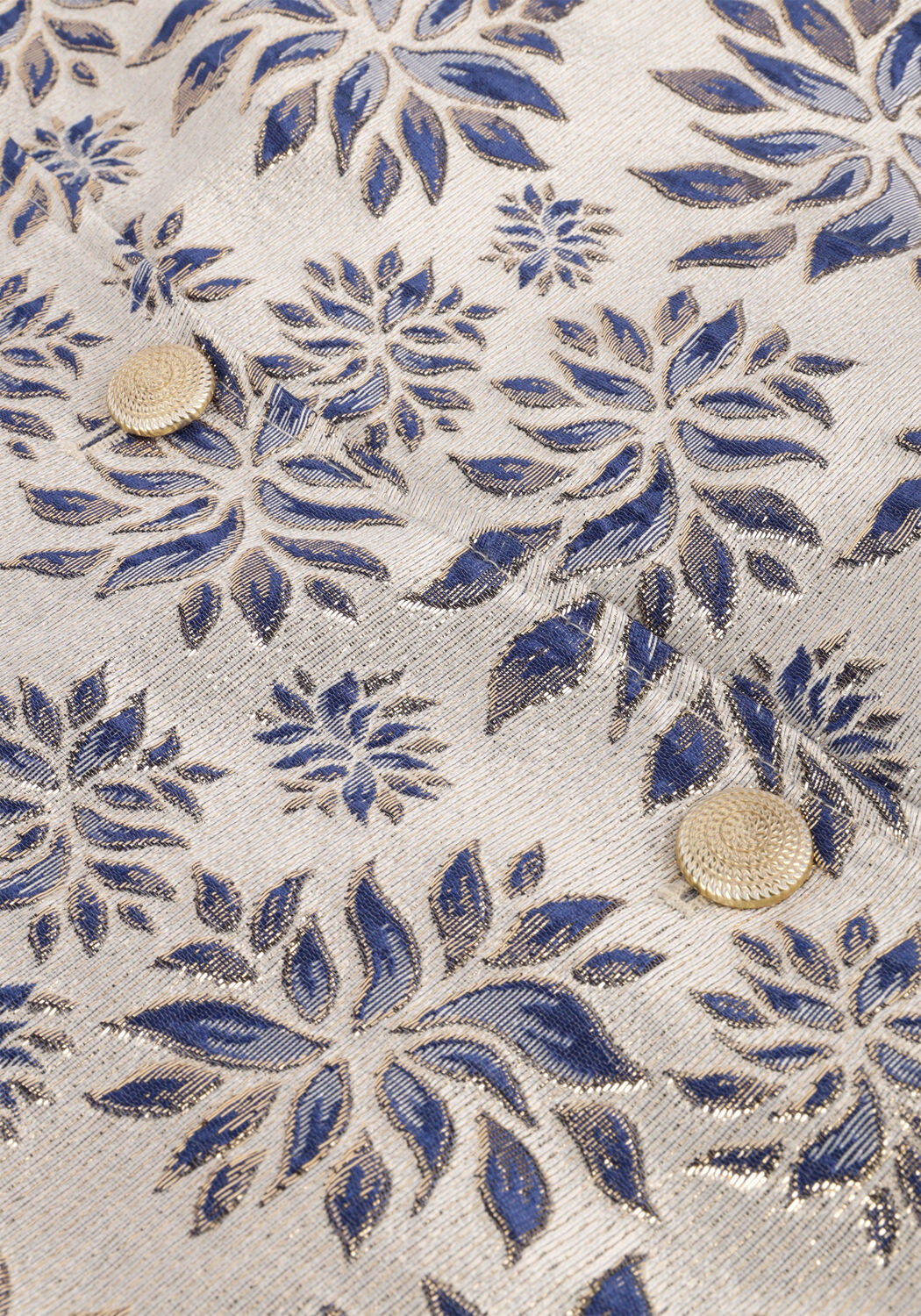 Blaue NUKUS Jack MAUREEN JACKET FLOWER - large