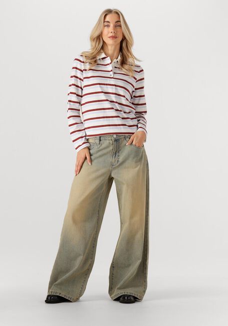 Blaue ABRAND JEANS Wide jeans LOW MEGA BABBY GWEN - large