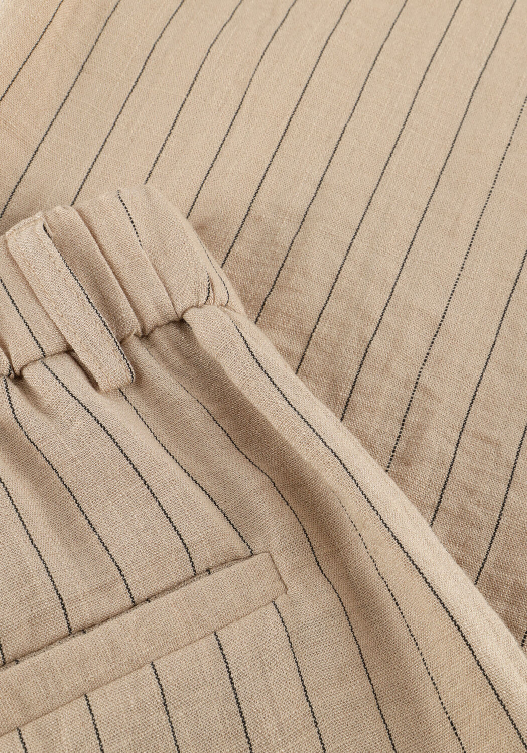 Sand OBJECT Weite Hose OBJRINI MW LO WIDE PANT - large