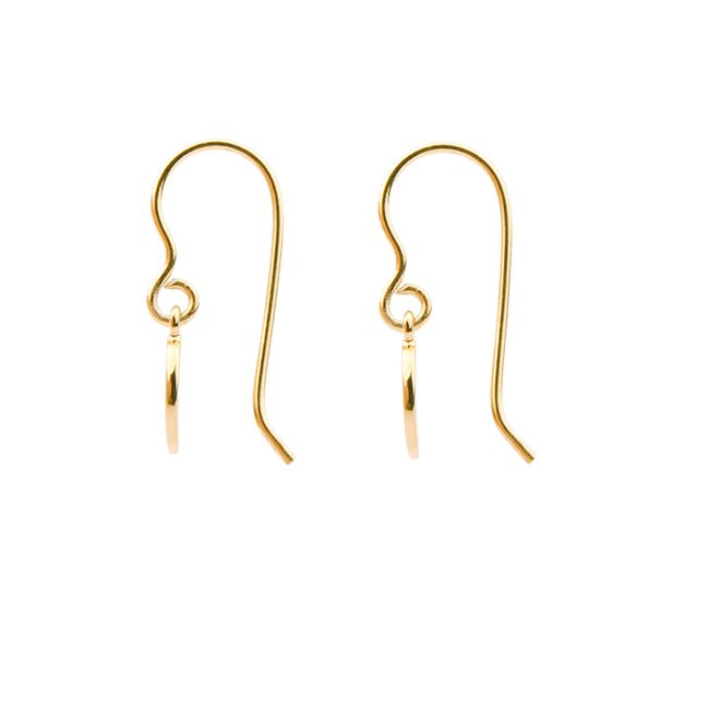 Goldfarbene ATLITW STUDIO Ohrringe CHARACTER EARRINGS LETTER GOLD Goldfarbene ATLITW STUDIO Ohrringe CHARACTER EARRINGS LETTER GOLD - large