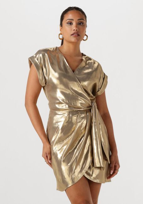 Goldfarbene JOSH V Minikleid DYA - large