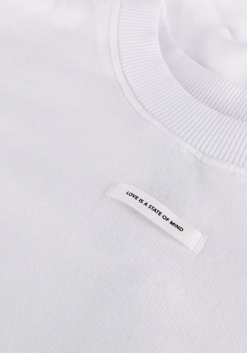 Wei&szlig;e 10DAYS Sweatshirt CROPPED EASY SWEATER - large