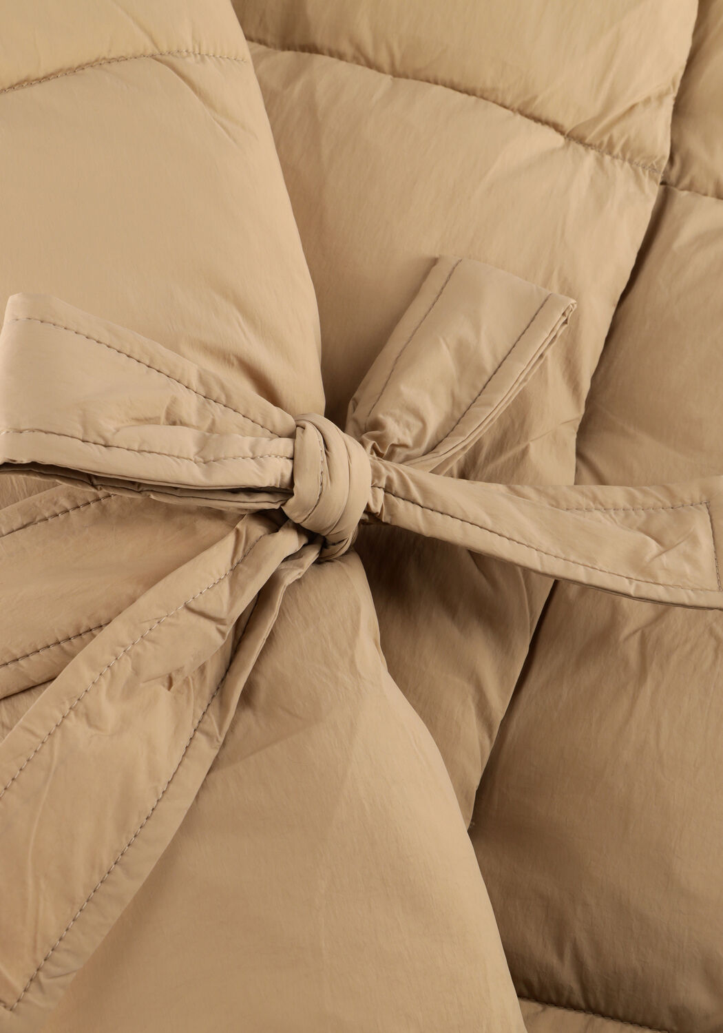 Beige CO'COUTURE Wattierte Jack MEGAN CROPPED PUFFER JACKET - large