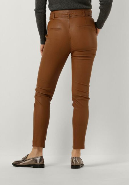Cognacfarbene EST'SEVEN Hose EST’JESS TROUSER - large